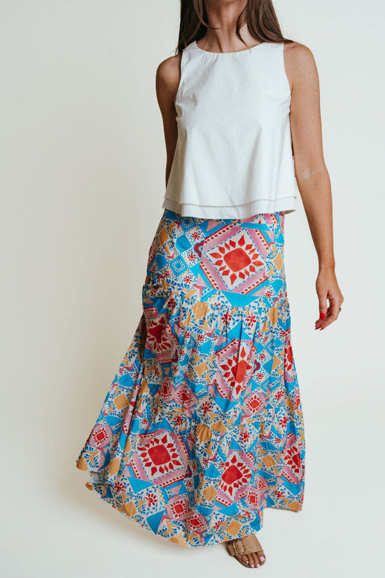 Sunday Skirt in Del Sol Print